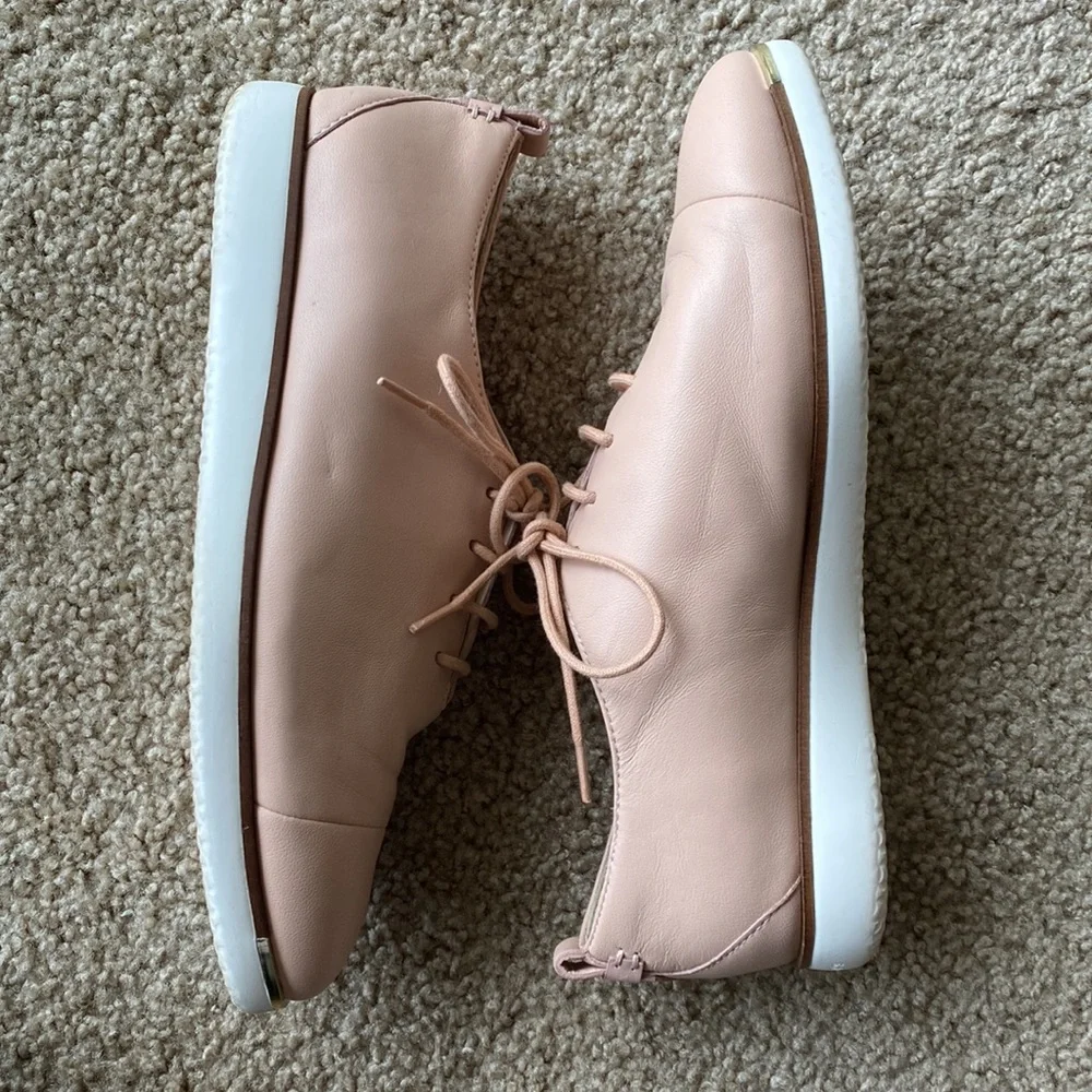 Cole Haan Womens Grand Ambition Lace Up Flats - Picture 10 of 15